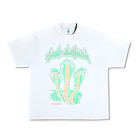 White tash sultana müsïc Urban Heavy Tee - linhVisuals
