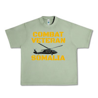 Oil Green combat veteran mogadishu somalia Urban Heavy Tee - linhVisuals