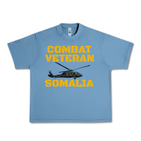Pebble Blue combat veteran mogadishu somalia Urban Heavy Tee - linhVisuals