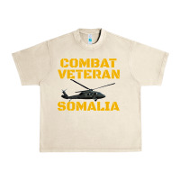 Sandshell combat veteran mogadishu somalia Urban Heavy Tee - linhVisuals