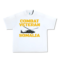 White combat veteran mogadishu somalia Urban Heavy Tee - linhVisuals