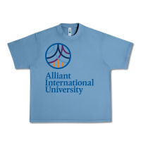 Pebble Blue alliant international university Urban Heavy Tee - linhVisuals