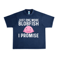 Navy cool blobfish fishermen fish sea Urban Heavy Tee - linhVisuals