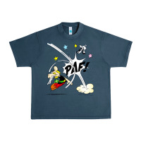 Midnight Navy asterix and obelix Urban Heavy Tee - linhVisuals
