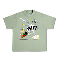 Oil Green asterix and obelix Urban Heavy Tee - linhVisuals