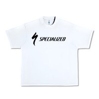 White Specialized Bikes Bicycle Urban Heavy Tee - linhVisuals