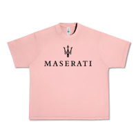 Salmon simple white trident symbol essential Urban Heavy Tee - linhVisuals