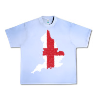 Grape Ice england Flag Map Drawing Line Art Urban Heavy Tee - linhVisuals