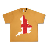 Peanut Butter england Flag Map Drawing Line Art Urban Heavy Tee - linhVisuals