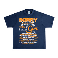 Navy birthday t  shirt sorry i'm already taken by sexy crazy girl october b Urban Heavy Tee - linhVisuals