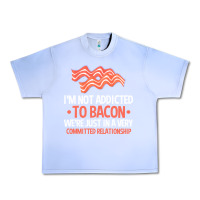 Grape Ice bacon apparel t  shirt i'm not addicted to bacon we were just in a com Urban Heavy Tee - linhVisuals