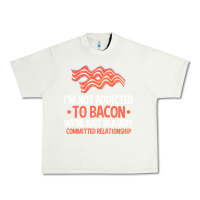 Pistachio bacon apparel t  shirt i'm not addicted to bacon we were just in a com Urban Heavy Tee - linhVisuals