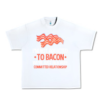 White bacon apparel t  shirt i'm not addicted to bacon we were just in a com Urban Heavy Tee - linhVisuals