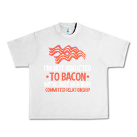 Lunar Rock bacon apparel t  shirt i'm not addicted to bacon we were just in a com Urban Heavy Tee - linhVisuals