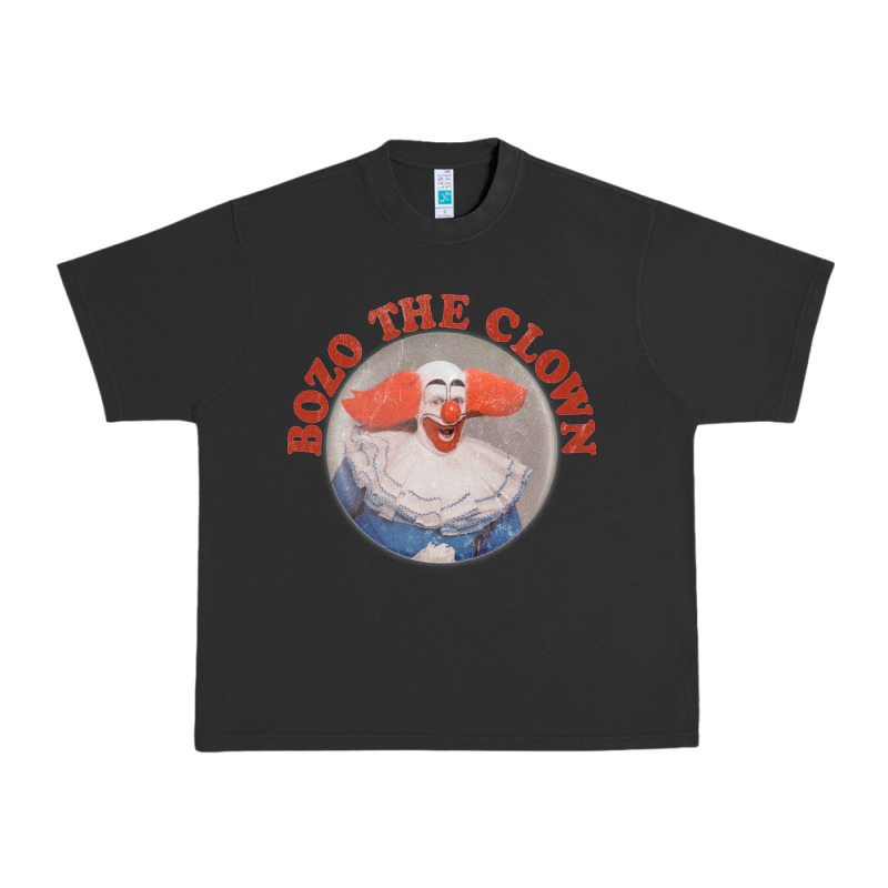 Bozo The Clown Vintage Style Faded Design ,  Bozo Urban Heavy Tee by linhVisuals | Teevron