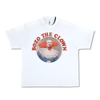 White bozo the clown vintage style faded design ,  bozo Urban Heavy Tee - linhVisuals