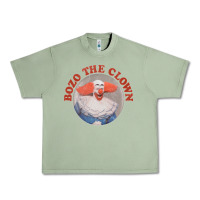 Oil Green bozo the clown vintage style faded design ,  bozo Urban Heavy Tee - linhVisuals