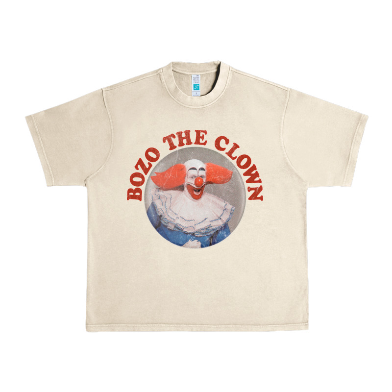 Bozo The Clown Vintage Style Faded Design ,  Bozo Urban Heavy Tee by linhVisuals | Teevron