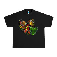 Black christmas heart Urban Heavy Tee - RanaPortraitStore