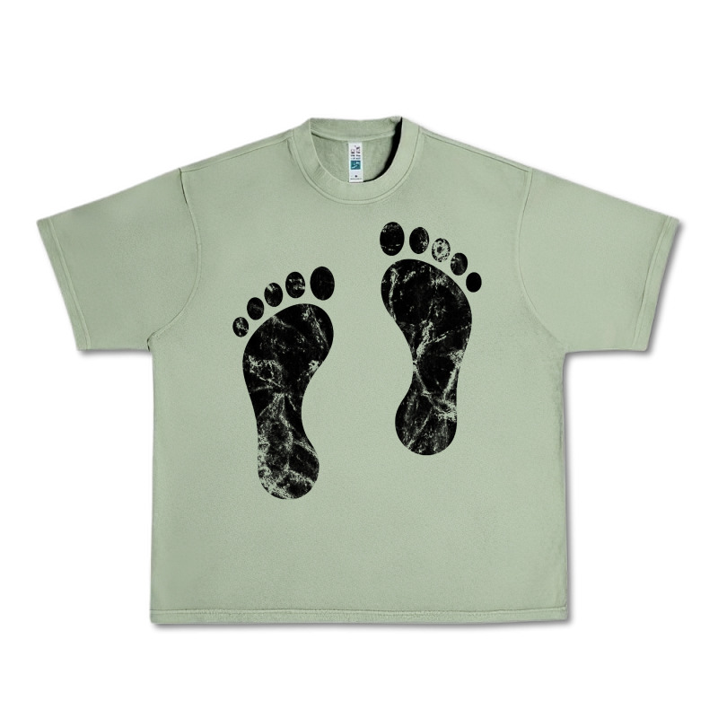 70's Footprints   Footprint Urban Heavy Tee by linhVisuals | Teevron