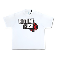 White #big #time #rush Urban Heavy Tee - linhVisuals