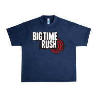 Navy #big #time #rush Urban Heavy Tee - linhVisuals