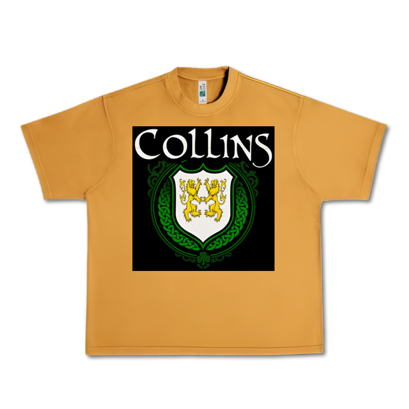 Collins Family Irish Coat Of Arms Urban Heavy Tee by linhVisuals | Teevron