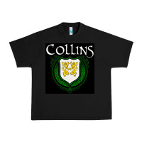 Black collins family irish coat of arms Urban Heavy Tee - linhVisuals