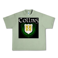 Collins Family Irish Coat Of Arms Urban Heavy Tee | Teevron