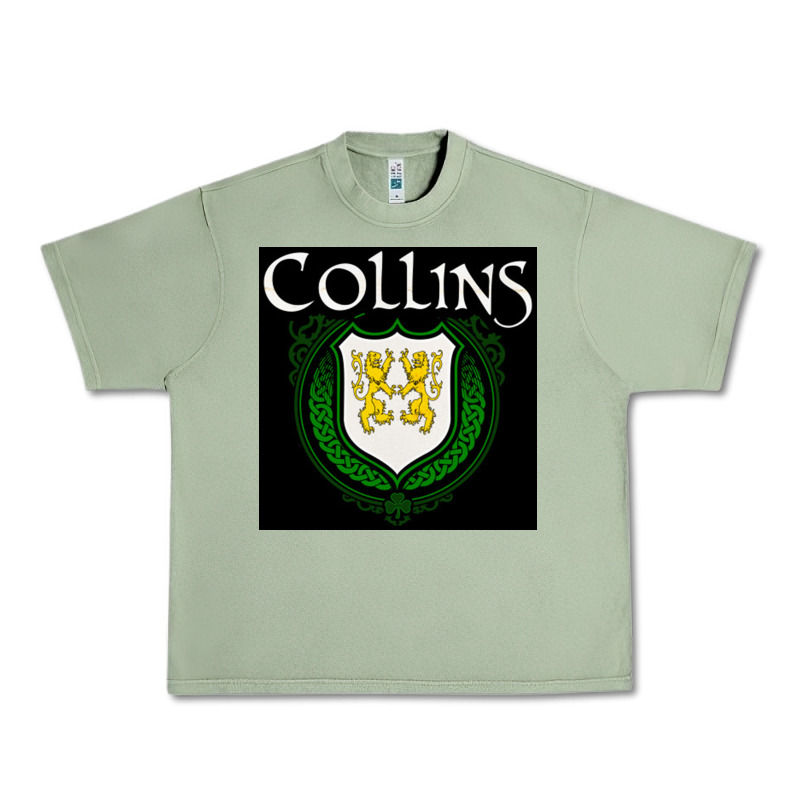 Collins Family Irish Coat Of Arms Urban Heavy Tee by linhVisuals | Teevron
