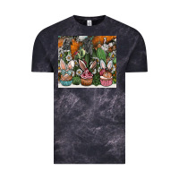 Cloud Black easter Vintage Tee - CowhideDigitalArt