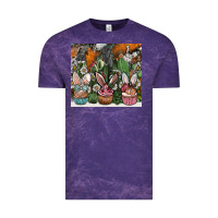 Cloud Purple easter Vintage Tee - CowhideDigitalArt