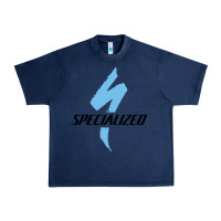 Navy Specialized Bikes Bicycle Urban Heavy Tee - linhVisuals