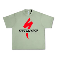 Oil Green Specialized Bikes Bicycle Urban Heavy Tee - linhVisuals