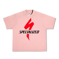 Salmon Specialized Bikes Bicycle Urban Heavy Tee - linhVisuals