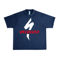 Navy Specialized Bikes Bicycle Urban Heavy Tee - linhVisuals