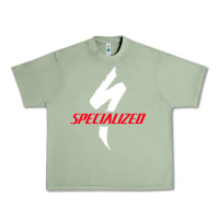 Oil Green Specialized Bikes Bicycle Urban Heavy Tee - linhVisuals