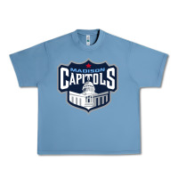 Pebble Blue madison capitols Urban Heavy Tee - linhVisuals