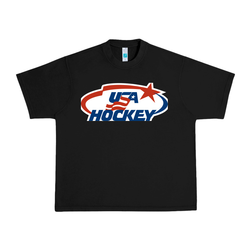 Usa Hockey Urban Heavy Tee by linhVisuals | Teevron