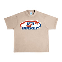 French Oak usa hockey Urban Heavy Tee - linhVisuals