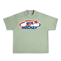 Oil Green usa hockey Urban Heavy Tee - linhVisuals