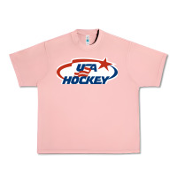 Salmon usa hockey Urban Heavy Tee - linhVisuals
