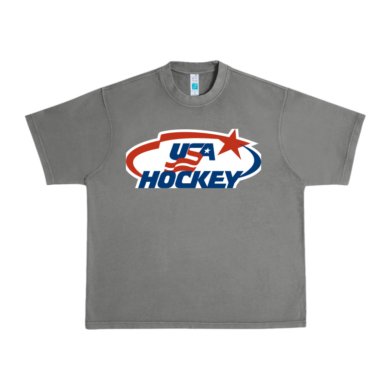 Usa Hockey Urban Heavy Tee by linhVisuals | Teevron