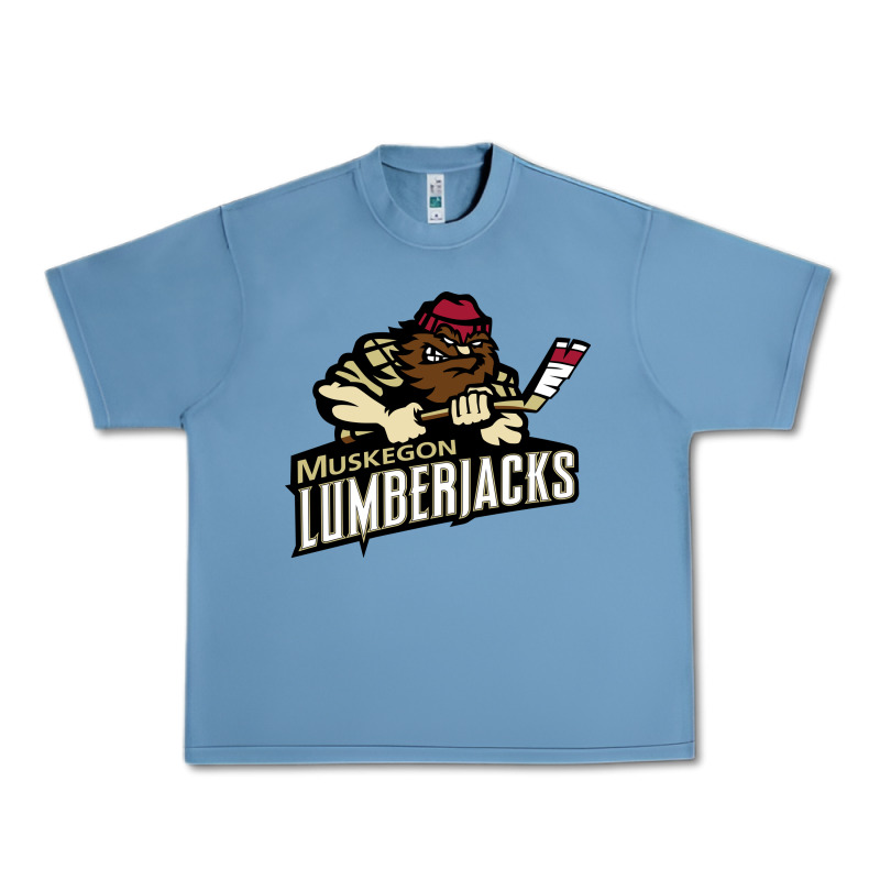 Muskegon Lumberjacks Dc143c Urban Heavy Tee by linhVisuals | Teevron