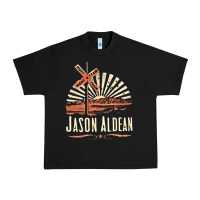 Black Jason Aldean Urban Heavy Tee - linhVisuals