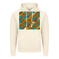 Vintage Artic leopard cowhide  leather sunflowers Vintage Hoodie - Artiststas