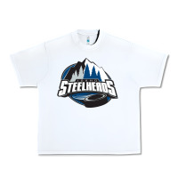 White idaho steelheads mountain Urban Heavy Tee - linhVisuals