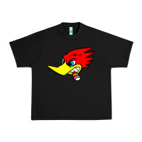 Black woody woodpecker tshirt Urban Heavy Tee - linhVisuals