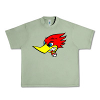 Oil Green woody woodpecker tshirt Urban Heavy Tee - linhVisuals