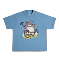 Pebble Blue totorooo tshirt Urban Heavy Tee - linhVisuals